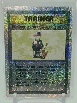 Pokemon Cards: Legendary Collection Reverse Holo: Pokemon Trader 103/110 - Image 1