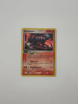 Houndoom - 7/115 - Pokemon Ex Unseen Forces Holo Card MP - Image 1