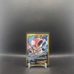 Pokemon Gyarados EX Secret Rare Full Art Holo Breakpoint 123/122 Card - Image 1
