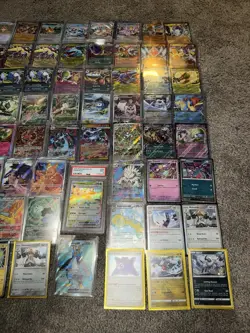Pokemon TCG 80 Card Lot - Illustrations, Mega Charizard, PSA MINT Leafeon & More - Image 4