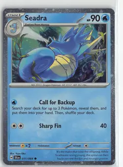 Miscellaneous Cards & Products Holo Promo 011/064 NM Seadra - (Cosmos Holo) - Image 1