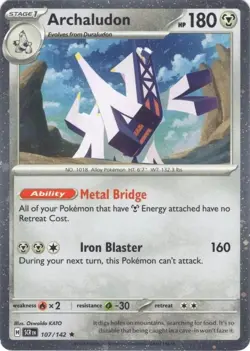 Miscellaneous Cards & Products Promo Normal 107/142 Archaludon - (Cosmos Holo) - Image 1