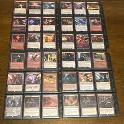 Magic the Gathering RED Rare & Mythic Card Lot 400++ MUST SEE👀 No Foils - Image 5