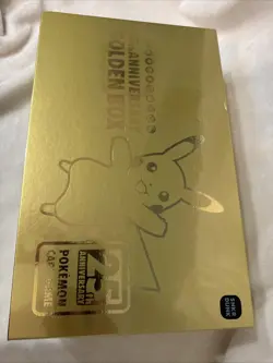 Pokemon Card 25th Anniversary Golden Box Celebration Japan Limited Sealed - Image 1