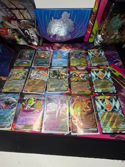 Pokemon ex Lot of 41 Cards – Pack Fresh NM – Sleeved – Random ex Collection - Image 1