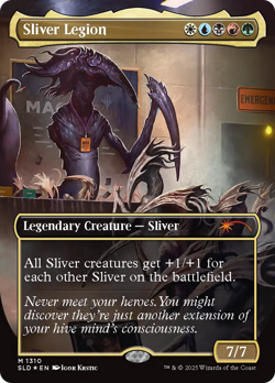 Sliver Legion (1310) Secret Lair Drop Series - Near Mint Foil - Image 1