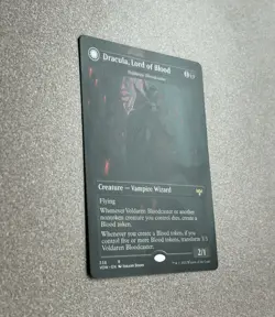 Dracula, Lord of Blood (Lord of Bats) Innistrad: Crimson Vow Regular Rare 338 LP - Image 2
