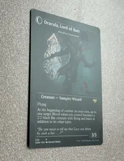 Dracula, Lord of Blood (Lord of Bats) Innistrad: Crimson Vow Regular Rare 338 LP - Image 4