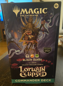 NEW Magic The Gathering Blight Curse LORWYN ECLIPSED Commander Deck - Image 1