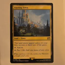 Magic: The Gathering - Starting Town 0289 FFI: Land — Town (Regular, Rare) - Image 1