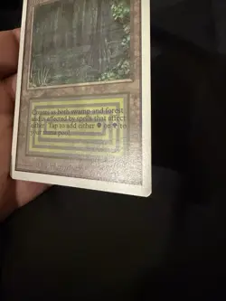 Magic The Gathering Unlimited Bayou NM Dual Land Never Played - Image 3