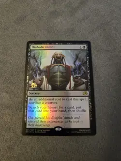 Wizards of the Coast Diabolic Intent Brothers' War Rare Sorcery Foil #089 - Image 1