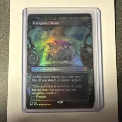 Overgrown Tomb (Borderless) Lorwyn Eclipsed Foil - Image 1