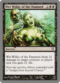 1x Wet Willie of the Damned - NM/LP - Unhinged - SPARROW MAGIC - Image 1