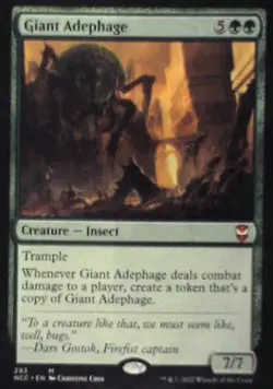 Giant Adephage - Commander: Streets of New Capenna: #293, MTG Nm C277 - Image 1