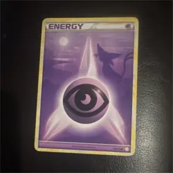 Pokemon Heartgold & Soulsilver Psychic Energy 119/123 Basic Energy Espeon Card - Image 1