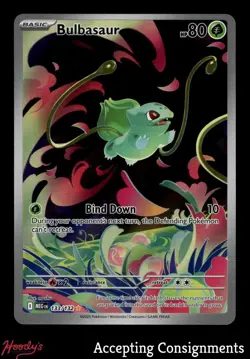 2025 Pokemon TCG Mega Evolution #133 Bulbasaur IR - Image 1