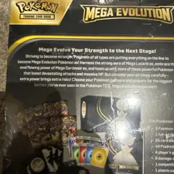 Pokemon TCG Mega Evolution Elite Trainer Box (ETB) NEW Factory damaged wrap - Image 4