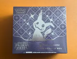 Pokemon Scarlet & Violet Paldean Fates Pokemon Center ETB Elite Trainer Box - Image 1