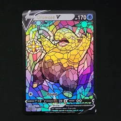 Pokemon Drowzee Stain Glass Holo Read Description - Image 1