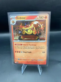 Pokemon TCG - Emboar - 013/086 - (Holo Rare) - SV: White Flare - Image 1