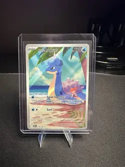 Pokemon Destined Rivals Misty's Lapras Illustration Rare 194/182 - Image 1
