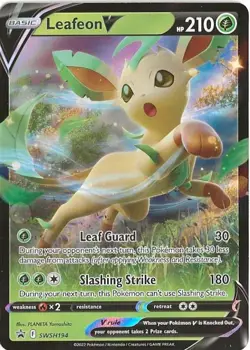 Leafeon SWSH194 Sword & Shield Promo Full Art Pokemon TCG - Image 1