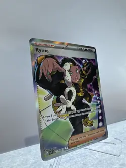 Ryme 221/197 Scarlet & Violet Obsidian Flames Pokemon TCG Full art RARE✅ NM/M✅ - Image 2