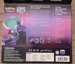 Pokemon League Battle Deck Shadow Rider Calyrex VMAX - Image 2