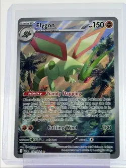FLYGON 2025 POKEMON PHANTASMAL FLAMES ILLUSTRATION RARE C 101/094 Q6011 - Image 1