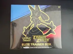 Pokemon TCG Crown Zenith Elite Trainer Box New Sealed - Image 1