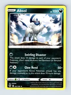 Absol - Astral Radiance 097/189 - Holo Rare - NM - Pokemon - Image 1