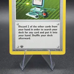 Pokemon Computer Search 071/102 First Edition Base Set (Shadowless) Regular - Image 3
