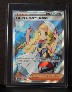 Lillie's Determination SR 169/132 Mega Evolution Pokemon TCG Full Art - Image 1
