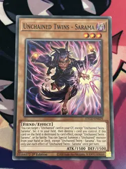 Yu-Gi-Oh! - Unchained Twins - Sarama - ETCO-EN029 - Common - 1st Edition - Image 1