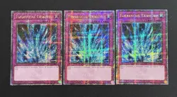 2024 YUGIOH MP24 QCR SECRET RARE TORRENTIAL TRIBUTE X3 NM SET - Image 1