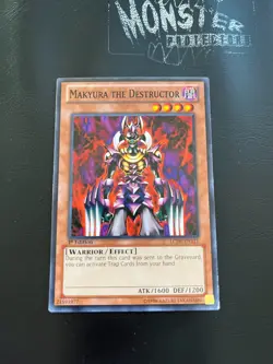 YUGIOH MAKYURA THE DESTRUCTOR COMMON LCJW-EN121 1ST EDITION - Image 1