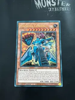YUGIOH MACHINA CITADEL ULTRA RARE SR10-EN001 1ST EDITION - Image 1