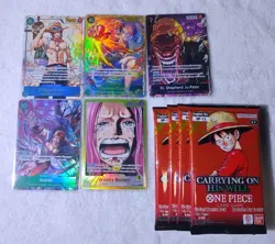 Lot Of One Piece Cards SR/AA/ plus 4 packs look at pictures!!! - Image 2