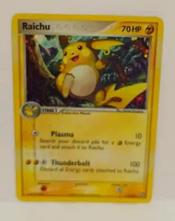 Raichu 12/108 Rare Holo Ex Power Keepers Pokemon Card 2007 - Image 1