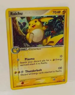 Raichu 12/108 Rare Holo Ex Power Keepers Pokemon Card 2007 - Image 3