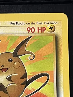 Pokemon TCG Fossil Set Raichu 14/62 1st Edition Rare 1999 WOTC Vintage Card - Image 3