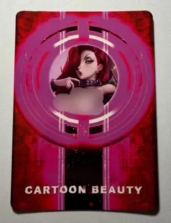 SEXY WAIFU Jessica Rabbit WHO FRAMED ROGER RABBIT ACG PREMIUM HOLO CARD NM - Image 2