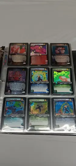 900 Dragonball Z CCG Score Card Lot rare and foil cards - Image 1