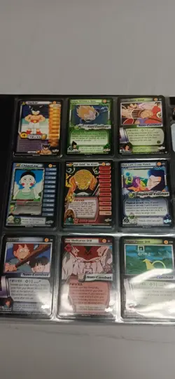 900 Dragonball Z CCG Score Card Lot rare and foil cards - Image 5