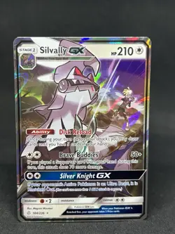 Silvally GX 184/236 Cosmic Eclipse Holo Ultra Rare Pokemon Card - Image 1