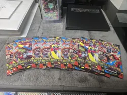 Pokemon TCG Mega Evolution Booster Packs Lot of 10 Sealed Cards - Image 1