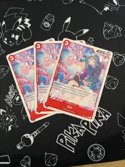 One Piece Card Game Ain OP11-002 Common Playset X 3 - Image 1