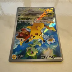 PIKACHU 027 SVP Black Star Promo Pokemon TCG card - Image 3