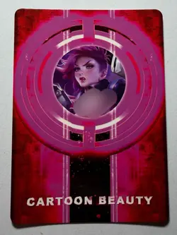SEXY HEROINE WAIFU Officer Vi LEAGUE OF LEGENDS ACG PREMIUM HOLOFOIL CARD NM - Image 2